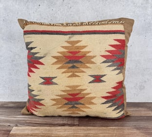 Navajo Eye Dazzler Rug Pillow