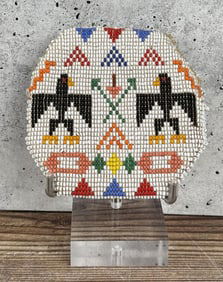 Native American Indian School Beaded Coin Purse