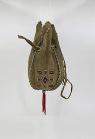 Apache Native American Indian Beaded Bag Pouch