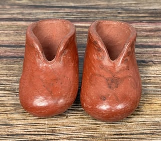 Maricopa Pottery Moccasin Shoes Boots