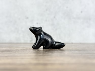 Mary Santa Clara Pueblo Pottery Fox