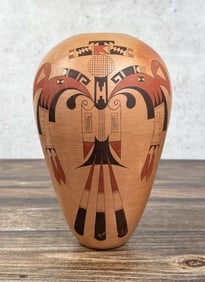 Gloria Kahe Hopi Seed Jar Pot