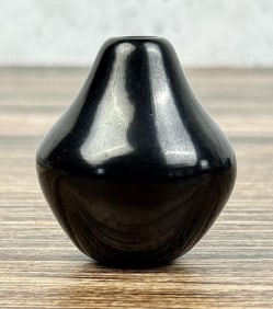 Myra Little Snow Santa Clara Pueblo Seed Pot