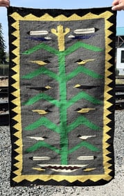 Navajo Indian Tree of Life Rug