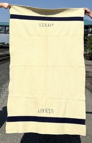 WW2 Wool US Navy Blanket