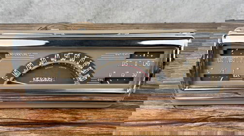 1940 1941 1942 Chevy Truck Dash Cluster