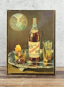 Yellowstone Whiskey Advertising Counter Sign