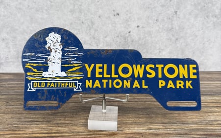 Yellowstone National Park License Plate Topper