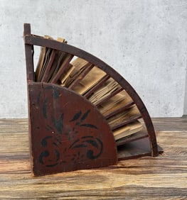 Country Store Graduated Paper Bag Rack