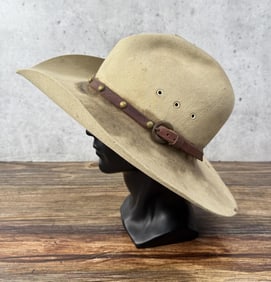 Rustic Santa Fe Ranch Supply 5X Cowboy Hat