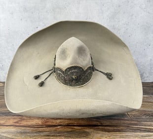 Antique Bullion Jaripeo Mexican Sombrero