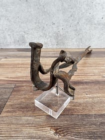 Antique Montana Cowboy Ranch Branding Iron
