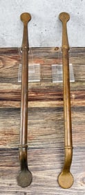 Victorian Corbin Brass Theater Door Handles