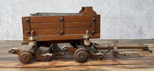 Wood Conestoga Wagon Model