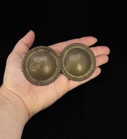 Montana Brass Cowboy Spur Conchos