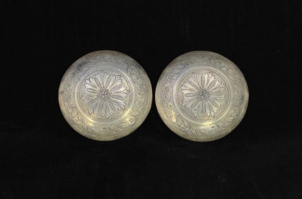 Montana Sterling Cowboy Spur Conchos