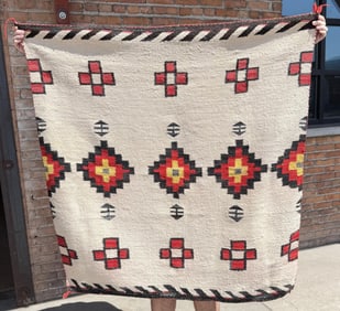 3rd Phase Transitional Navajo Chiefs Blanket