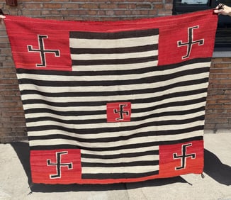 3rd Phase Transitional Navajo Chiefs Blanket
