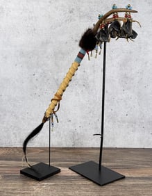 Native American Indian Dew Claw Dance Rattle