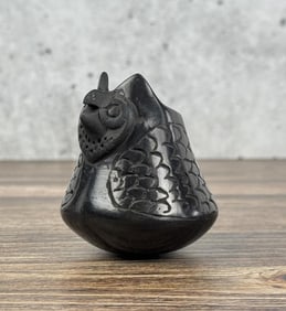 Eliorio Gonzalez Mata Ortiz Effigy Owl Pot