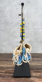 Beaded Native American Indian Baby Moccasins