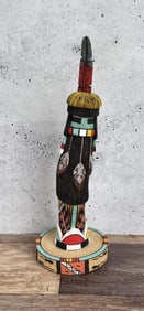 Clint Lucas Hopi Long Hair Kachina Doll