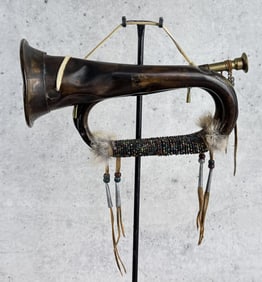 Native American Indian Beaded Bugle