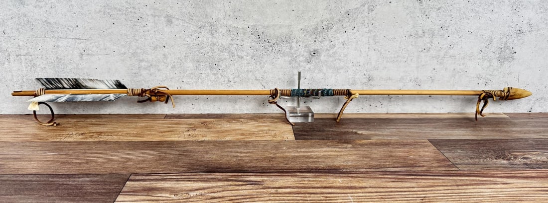 Plains Native American Indian Arrow: 33 1/4" long. Contemporary