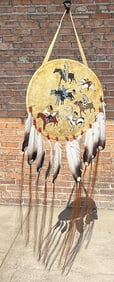 Sherry Acree Native American Leather Shield