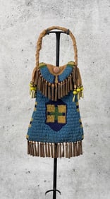 Kiowa Beaded Strike A Lite Bag