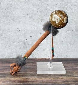 Navajo Indian Beaded Drumstick