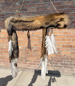 Native American Indian Fox Fur Quiver