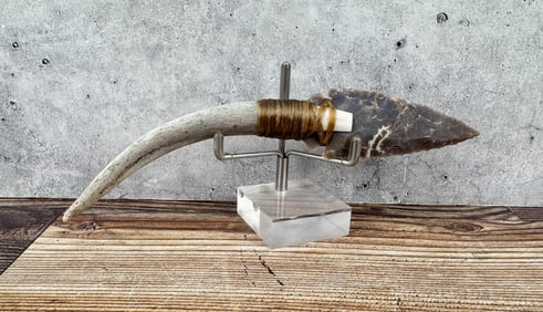 Bo Earls Handmade Horn Handle Knife