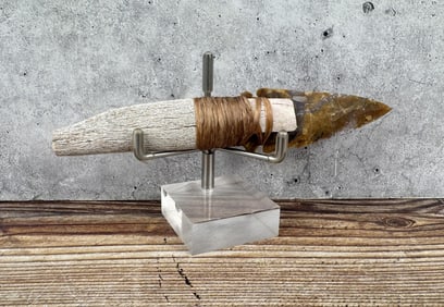 Bo Earls Handmade Horn Handle Knife