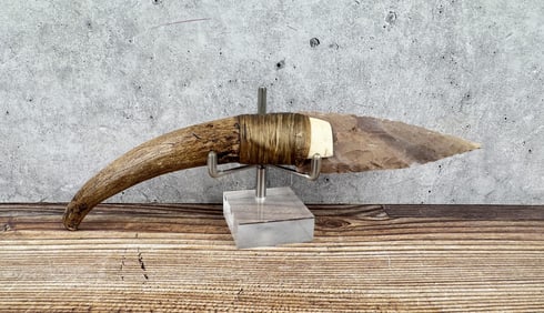 Bo Earls Handmade Horn Handle Knife