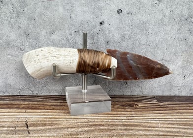 Bo Earls Handmade Horn Handle Knife