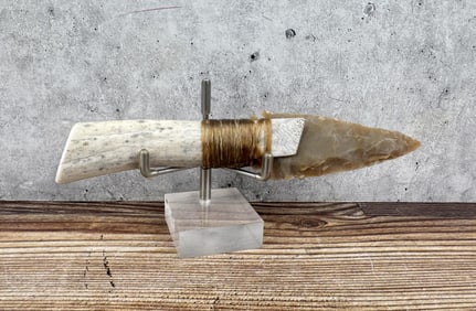 Bo Earls Handmade Horn Handle Knife