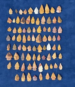 Native American Indian Arrowheads