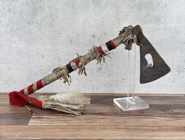Beaded Native American Indian Tomahawk