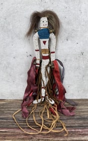 Lakota Indian Tree Dweller Canoti Beaded Fetish
