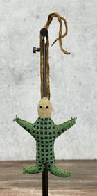 Native American Indian Beaded Lizard Fetish