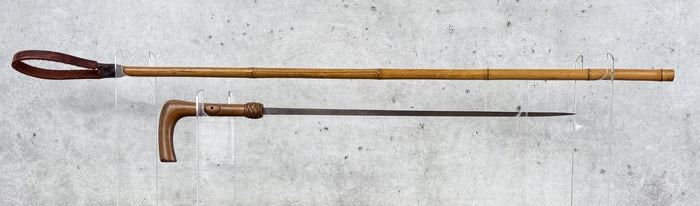 British Colonial Indian Sword Cane Gate Opener