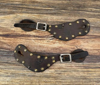 Montana Ranch Branded Cowboy Spur Straps