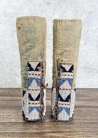 Cheyenne Native American Indian Beaded Leggings