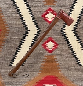 Sioux Native American Indian Catlinite Tomahawk