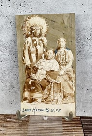 Last Horse Pine Ridge Sioux Warrior Photo