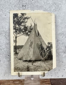 Princess Chinquillas Tipi Wild West Show Photo