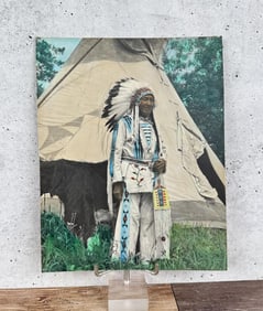 Francis Benjamin Zahn Sr. Indian Photo