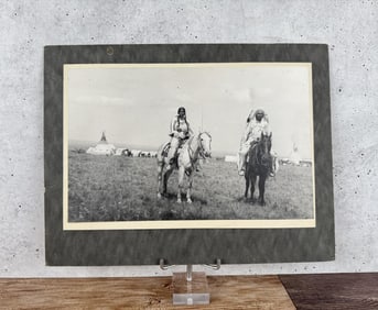 James Schultz Big Sorrel Horse Indian Photo