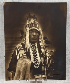 Bull Chief Montana Crow Indian Chief Photo